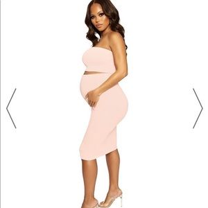 NAKED WARDROBE BABY MAMA SKIRT SET